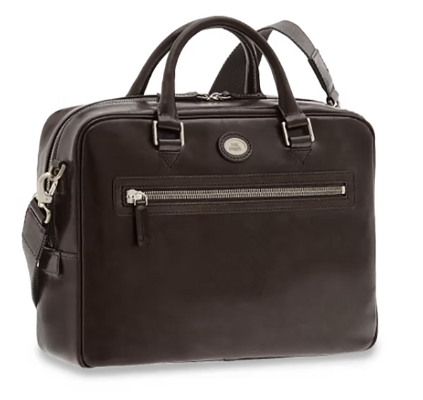 The Bridge Borsa Lavoro a Cartella Linea Story Pelle Nera 