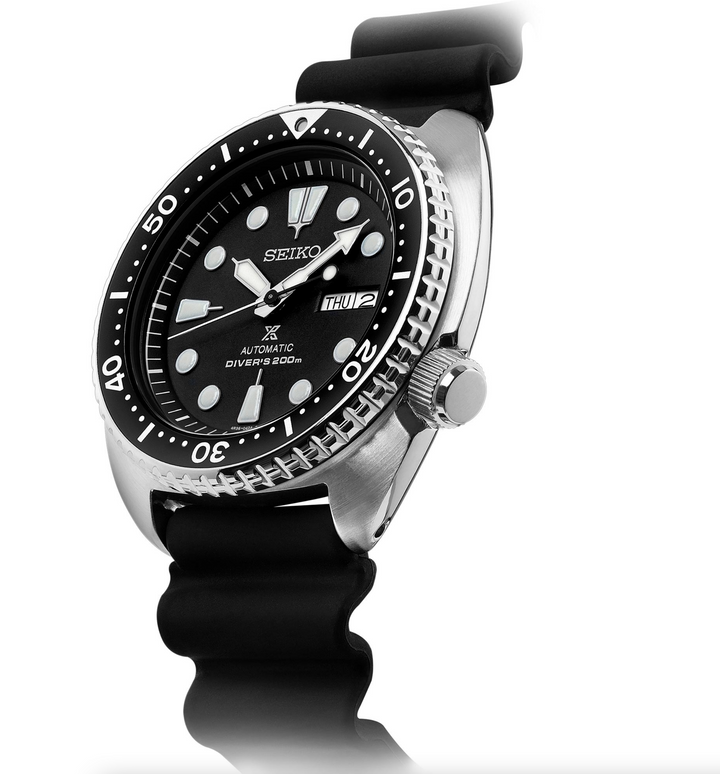 Orologio Seiko Prospex Turtle Diver Automatico 200m Quadrante Nero SRPE93K1