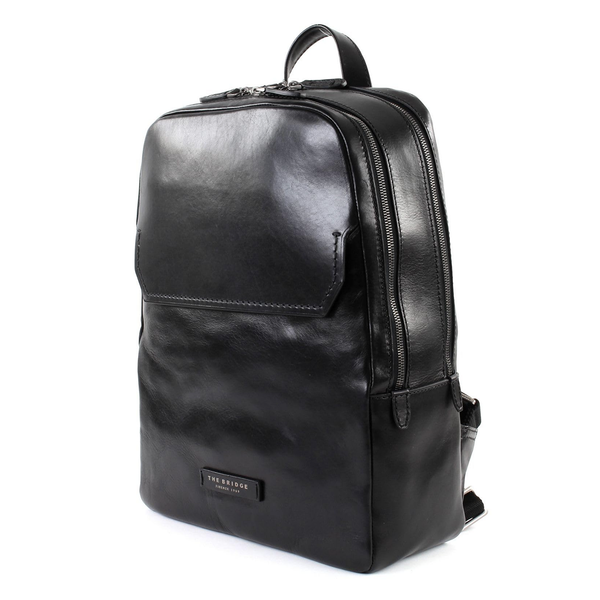 The Bridge Zaino Linea Williamsburg Pelle Nera 