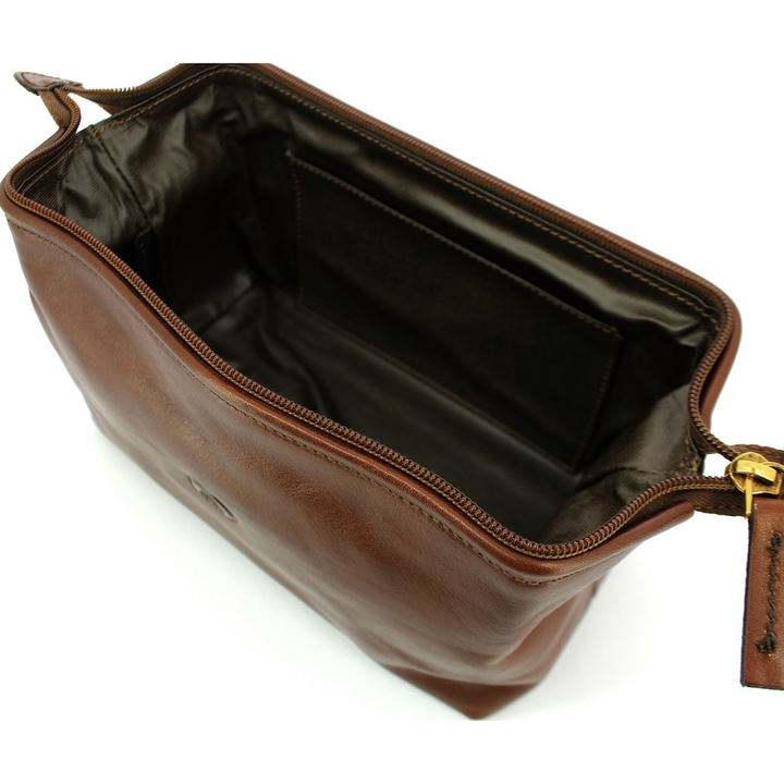 The Bridge Beauty WetPack 22 Story Travel Line Pelle Marrone