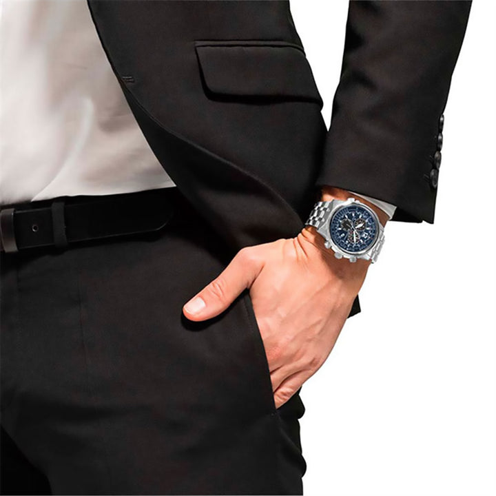 Orologio Radiocontrollato Citizen Chrono Pilot Titanio CB5850-80L