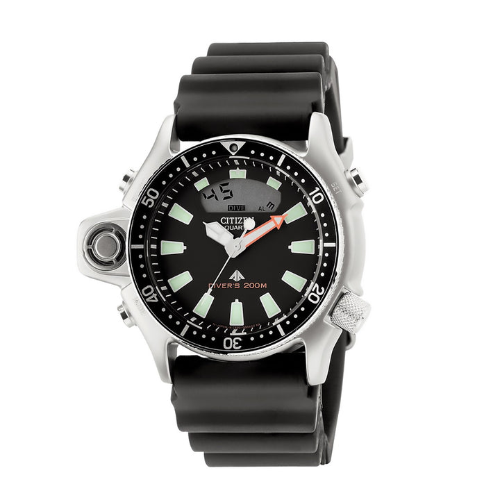 Citizen Orologio Aqualand I 200mt Nera Cinturino Silicone JP2000-08E