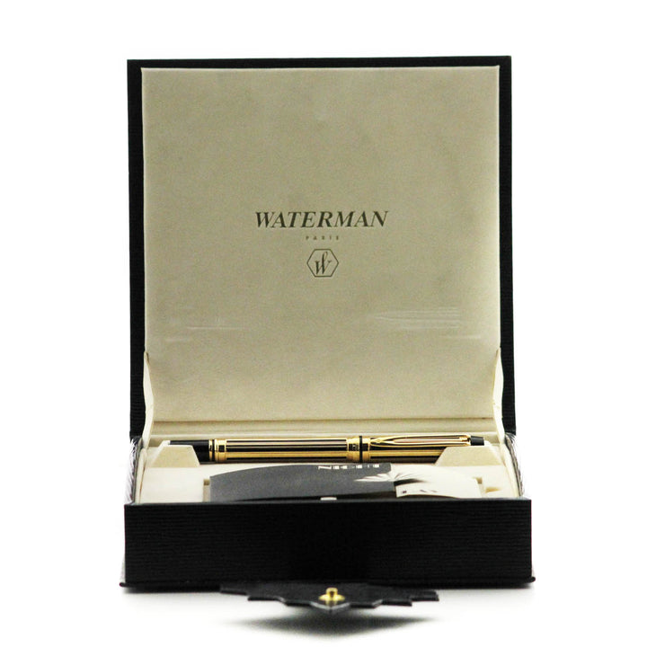Waterman penna stilografica L Etalon oro  18k Nib