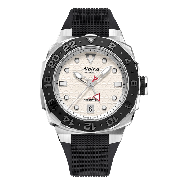 Orologio Alpina Seastrong Diver Extreme GMT Automatic 300 metri Silver