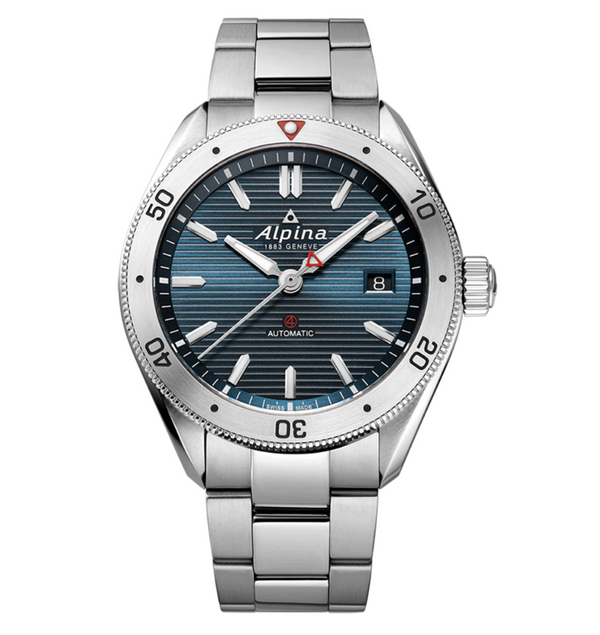 Alpina Orologio Alpiner 4 Automatic Quadrante Blu 40mm