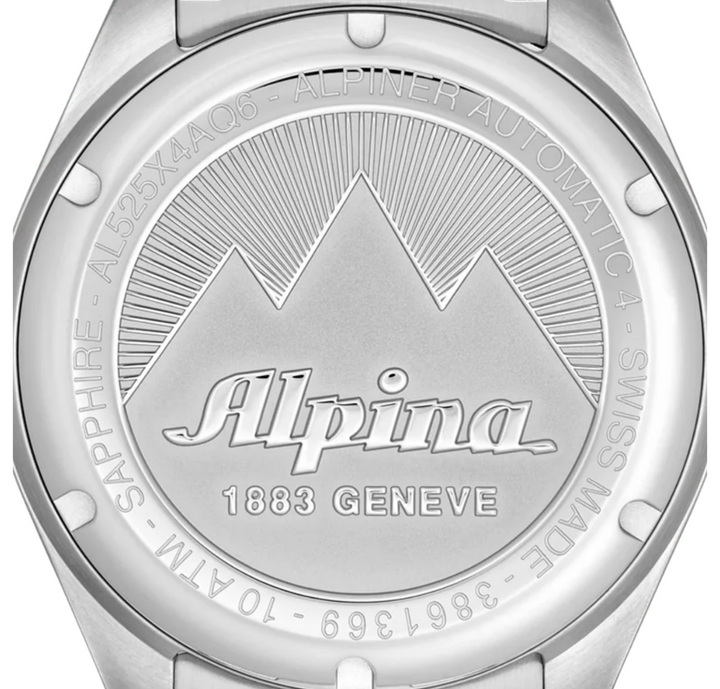Alpina Orologio Alpiner 4 Automatic Quadrante Blu 40mm
