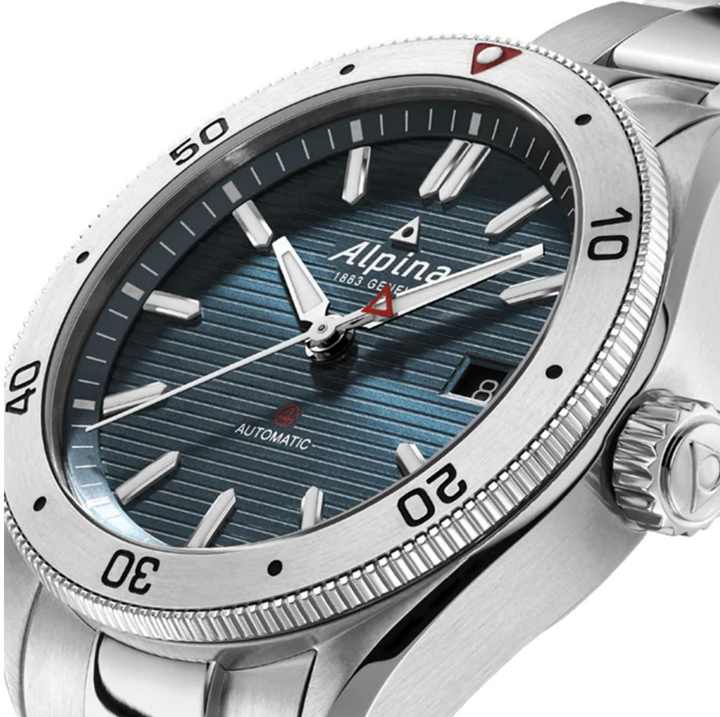 Alpina Orologio Alpiner 4 Automatic Quadrante Blu 40mm