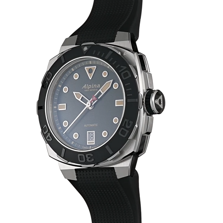 Alpina orologio Seastrong Diver Extreme Automatic verde AL-525K3VE6