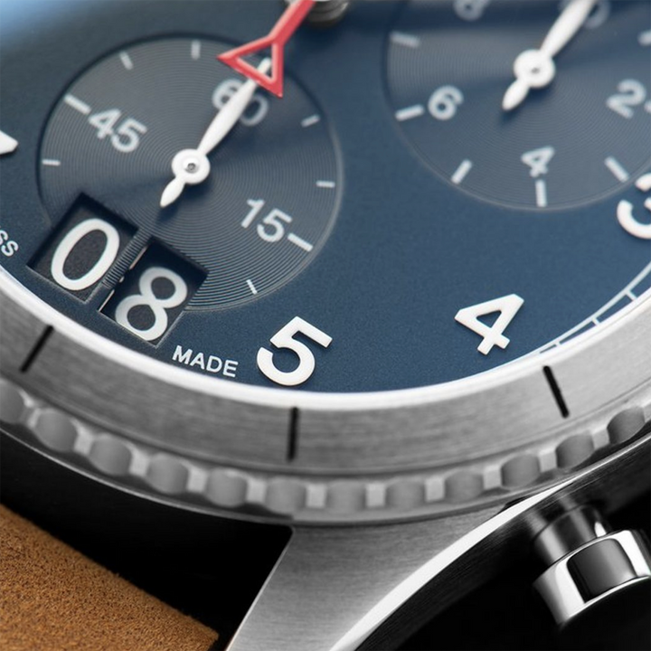 Alpina Orologio Startimer Big Date Pilot Cronografo 