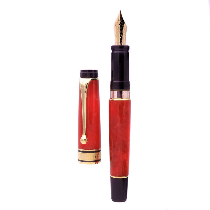 Aurora 75° Anniversario Penna stilografica rossa Limited Edition