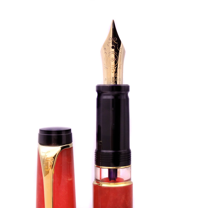 Aurora 75° Anniversario Penna stilografica rossa Limited Edition