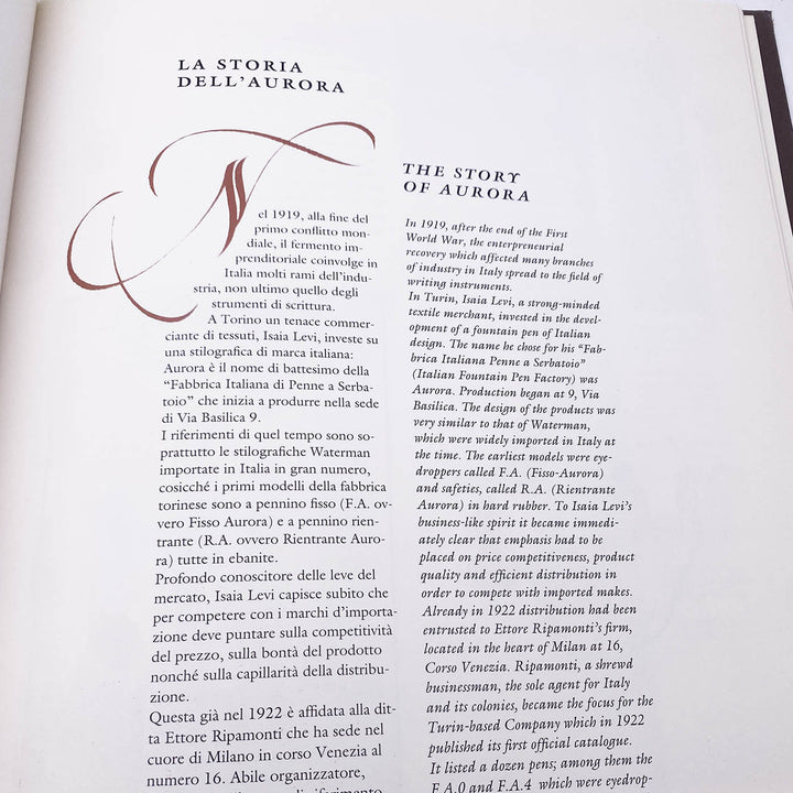 Aurora - la storia dell' Aurora dal 1919 di Luca De Ponti