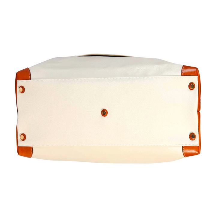 Bric's Borsa da viaggio Duffle Line Firenze Life HoolDall Crema e Cognac