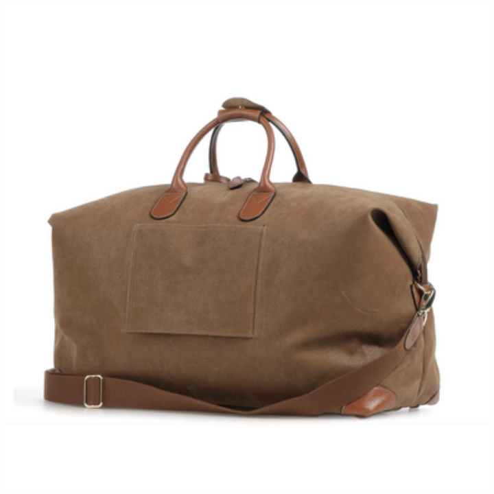 Borsone da viaggio Bric's Life Line HoolDall Camel e Cognac