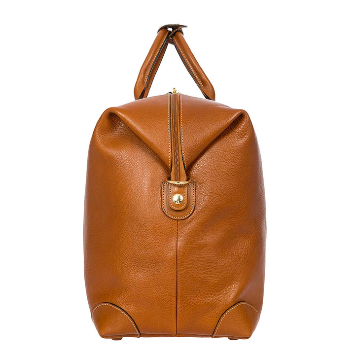 Borsa da viaggio Bric's HoolDall Line Cognac Leather BPL20202.098
