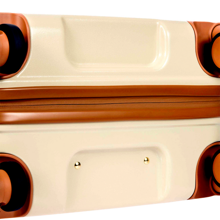 Brics Cabin Trolley Bellagio Trunk Collection Bagaglio a mano Crema