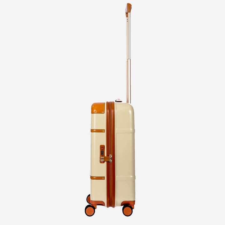 Brics Cabin Trolley Bellagio Trunk Collection Bagaglio a mano Crema