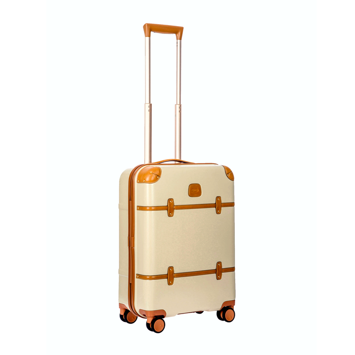 Brics Cabin Trolley Bellagio Trunk Collection Bagaglio a mano Crema