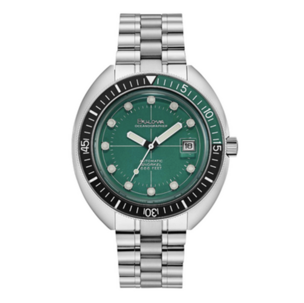 Bulova Orologio Oceanographer Devil Diver Automatic Quadrante Verde 44mm