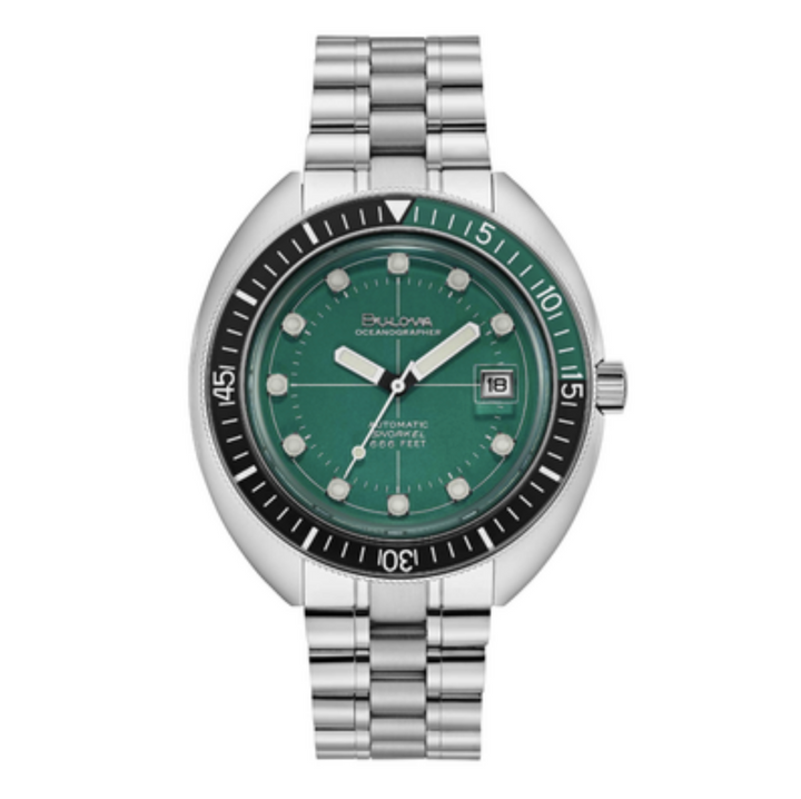 Bulova Orologio Oceanographer Devil Diver Automatic Quadrante Verde 44mm