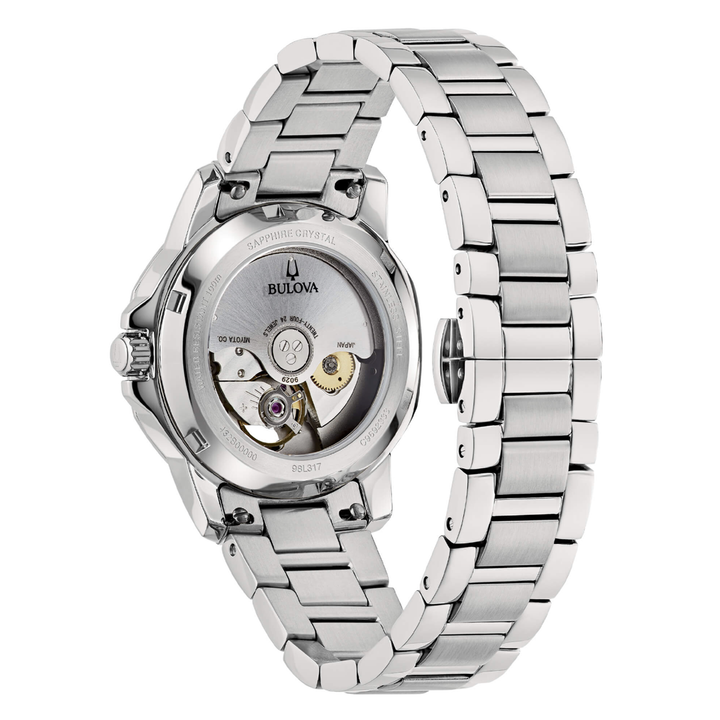 Bulova Orologio Marine Star Lady Automatic Blue Dial 35 mm 98L317