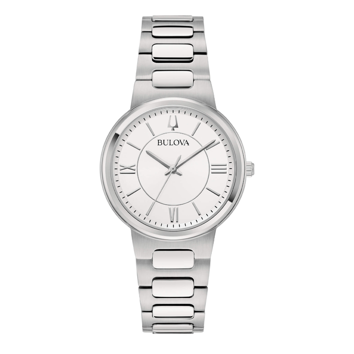 Bulova Orologio Classic Elegant Quadrante Bianco 32mm