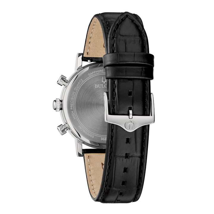 Orologio Bulova Sutton Crono Alta Precisione 262Khz Blu 96B456