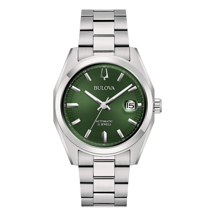 Orologio Bulova Surveyor Automatic Quadrante Verde sunray 39mm