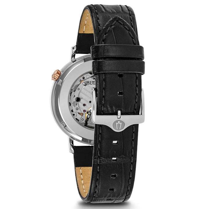 Bulova Orologio Aerojet Automatic Quadrante Antracite Open Heart 41mm