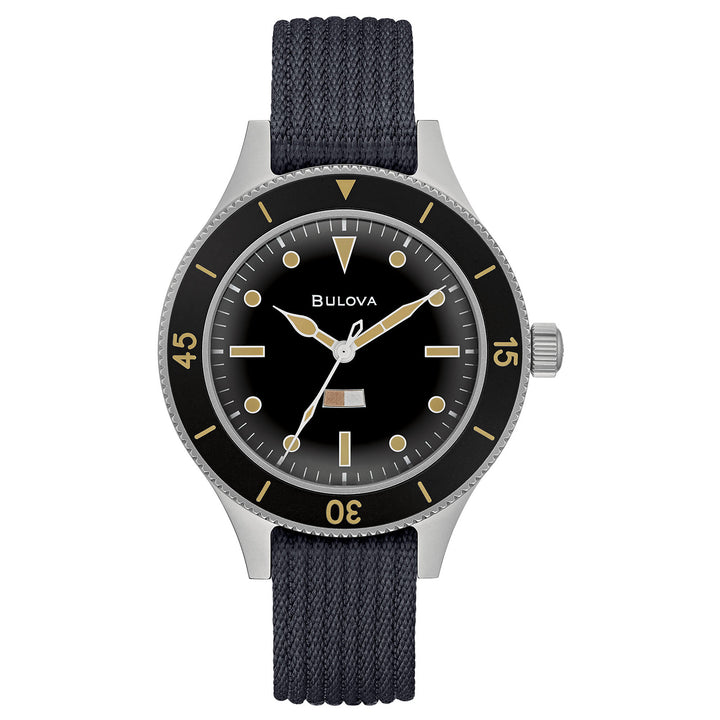 Bulova Orologio Collezione Militare Mil Nave Automatica 41mm 98A266