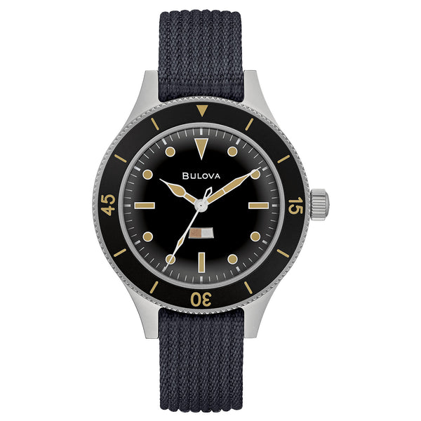 Bulova Orologio Collezione Militare Mil Nave Automatica 41mm 98A266