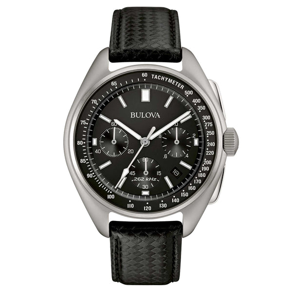 Bulova Orologio Collezione Lunar Pilot Precisionist Crono Quadrante Nero 45mm