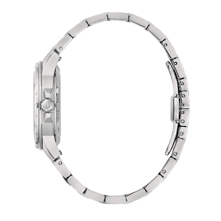 Bulova Orologio Marine Star Lady Automatic Bianco Dial 35mm 96L326