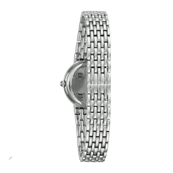 Orologio Bulova Sutton Lady Quarzo Bianco MOP 40 Diamanti 27mm
