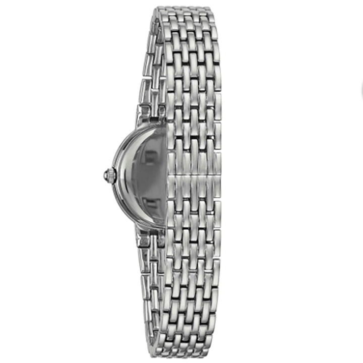 Orologio Bulova Sutton Lady Quarzo Nero MOP 40 Diamanti 27mm