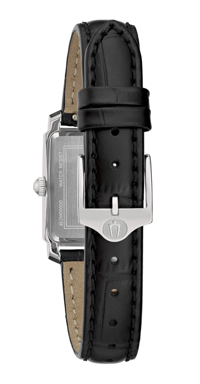 Orologio Bulova Sutton Tank Quarzo Madreperla Cinturino Pelle 96L330