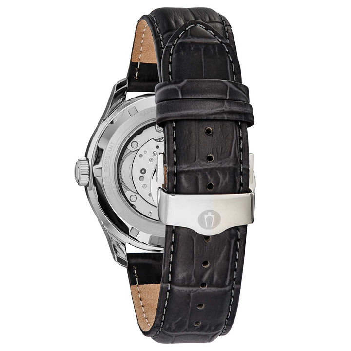 Bulova Orologio Wilton Automatico Quadrante Silver 43mm Small seconds Power reserve