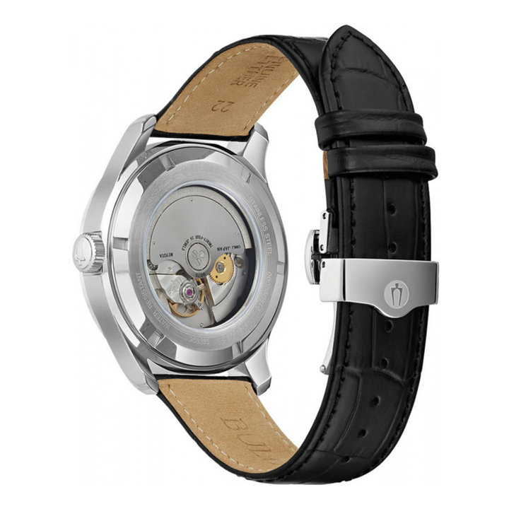 Bulova Orologio Wilton GMT Automatico Quadrante Blu 43mm