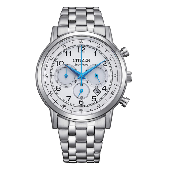 Citizen OF 2025 Chrono Classic Steel White Dial Watch CA4630-53A
