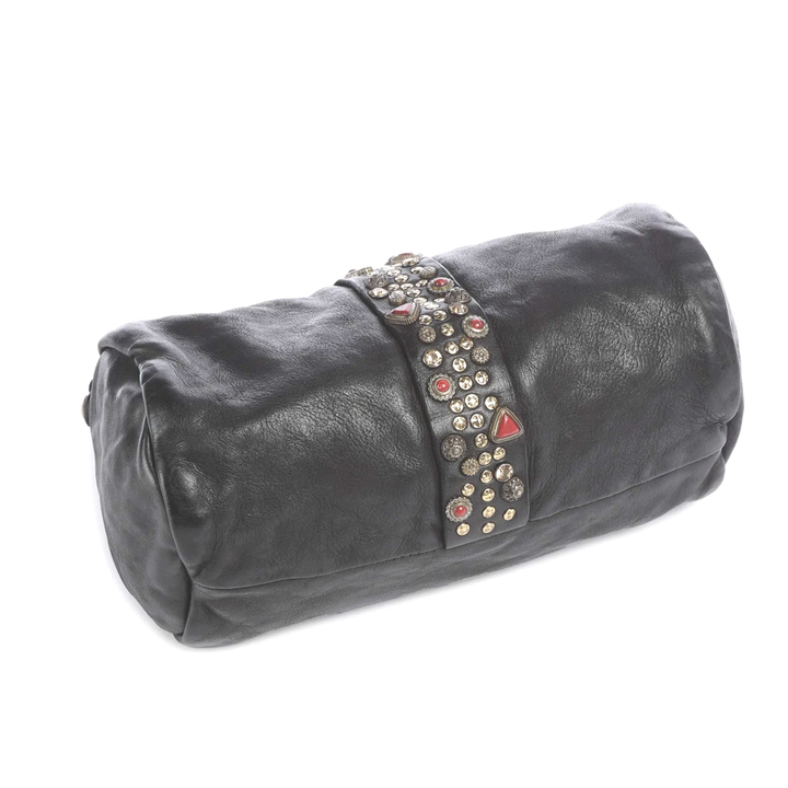 Campomaggi Licia Borsa a tracolla pelle grigia C034370ND