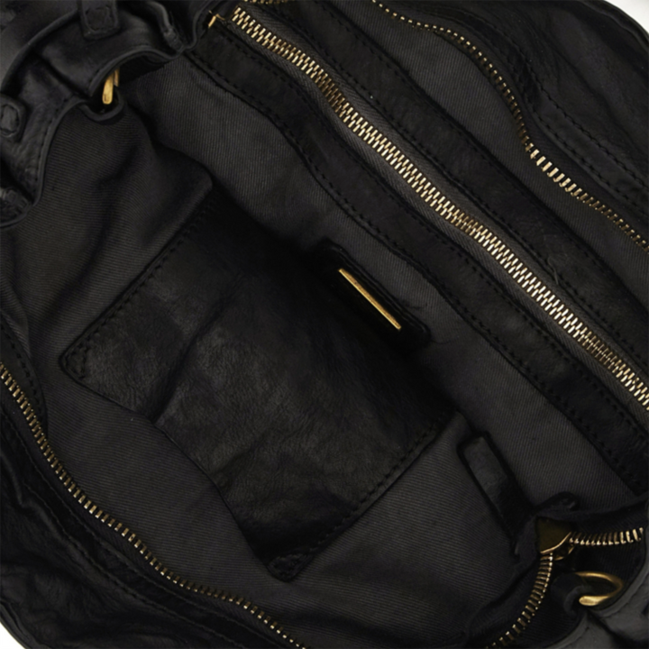 Campomaggi Penelope shopping grande pelle nera C042630ND