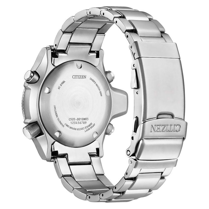 Orologio Citizen Uomo Aqualand Cinturino in Acciaio Blu JP2000-67L