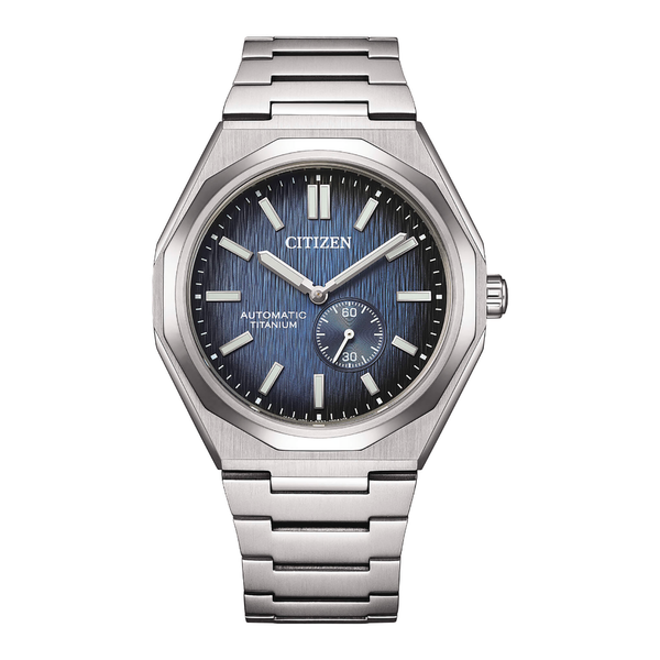 Orologio Automatico Citizen New Zenshin Super Titanio Blu NK5020-58M