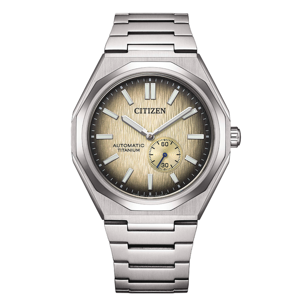 Orologio Automatico Citizen Zenshin Super Titanio Avorio NK5020-58P