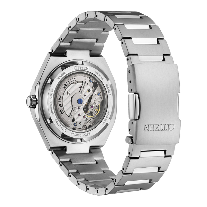 Orologio Automatico Citizen Zenshin Super Titanio Avorio NK5020-58P