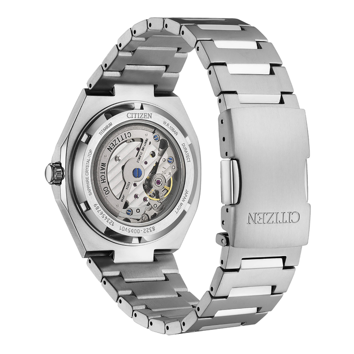 Orologio Automatico Citizen New Zenshin Titanio Turchese NK5020-58L