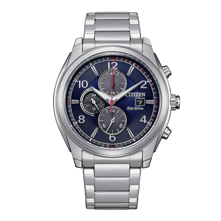 Citizen Orologio Crono Of 2022 Ecodrive B612 Quadrante Blu 43mm CA0671-82L