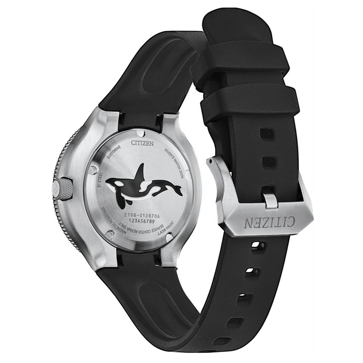 Orologio Citizen Diver Promaster Killer Whale Eco-Drive Quadrante Nero BN0230-04E