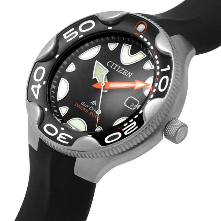 Orologio Citizen Diver Promaster Killer Whale Eco-Drive Quadrante Nero BN0230-04E