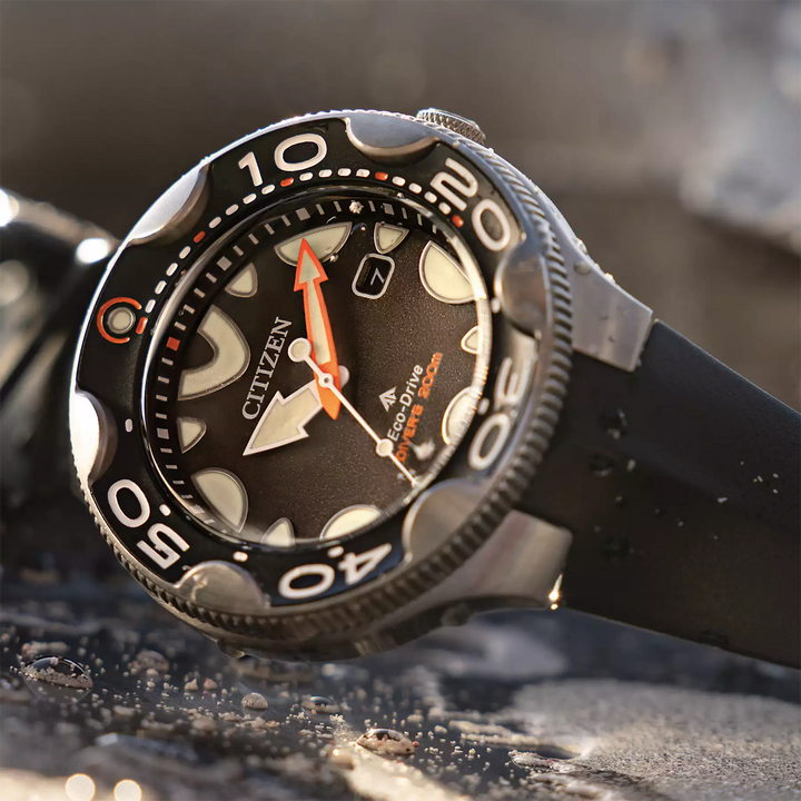 Orologio Citizen Diver Promaster Killer Whale Eco-Drive Quadrante Nero BN0230-04E